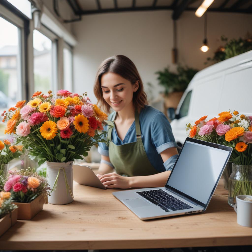 Доставка цветов и онлайн оформление букетов в цветочной мастерской